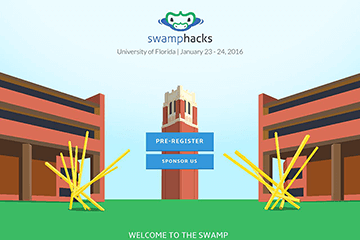 SwampHacks.com Preview