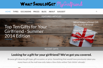 WhatShouldIGetMyGirlfriend.com Preview